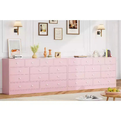 Commode à 12 tiroirs, commode noire à 61 grands tiroirs pour chambre à coucher, commodes et chiffonniers en bois pour chambre à coucher, salon