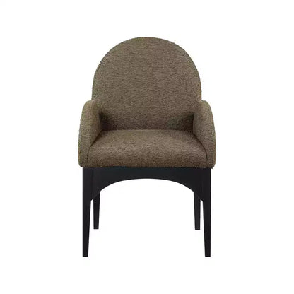 Chaise de salle à manger en tissu bouclé Waldorf