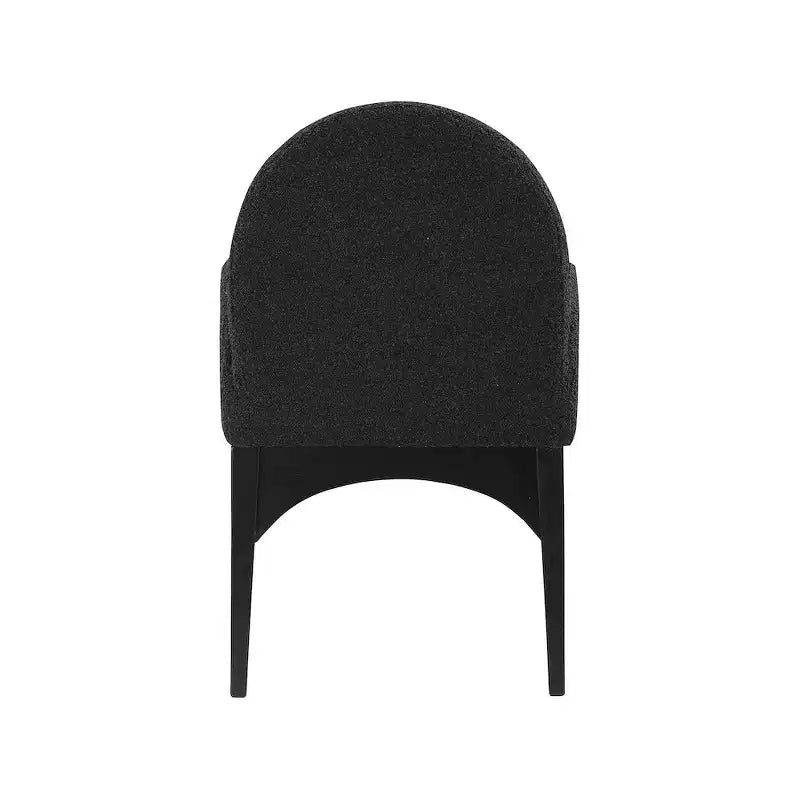 Chaise de salle à manger en tissu bouclé Waldorf