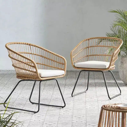 Fauteuils d'appoint avec coussins moelleux, sièges polyvalents pour le salon et la chambre à coucher