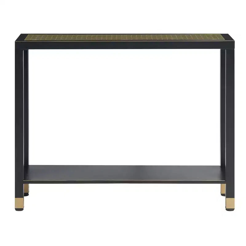 Console étroite de 104 cm avec étagère de rangement pour petits espaces